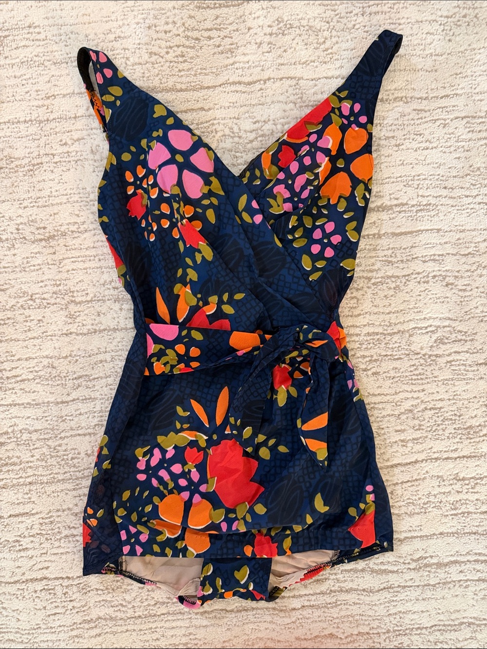 Vintage Sea Stars one piece swimsuit shapewear swimwear 12